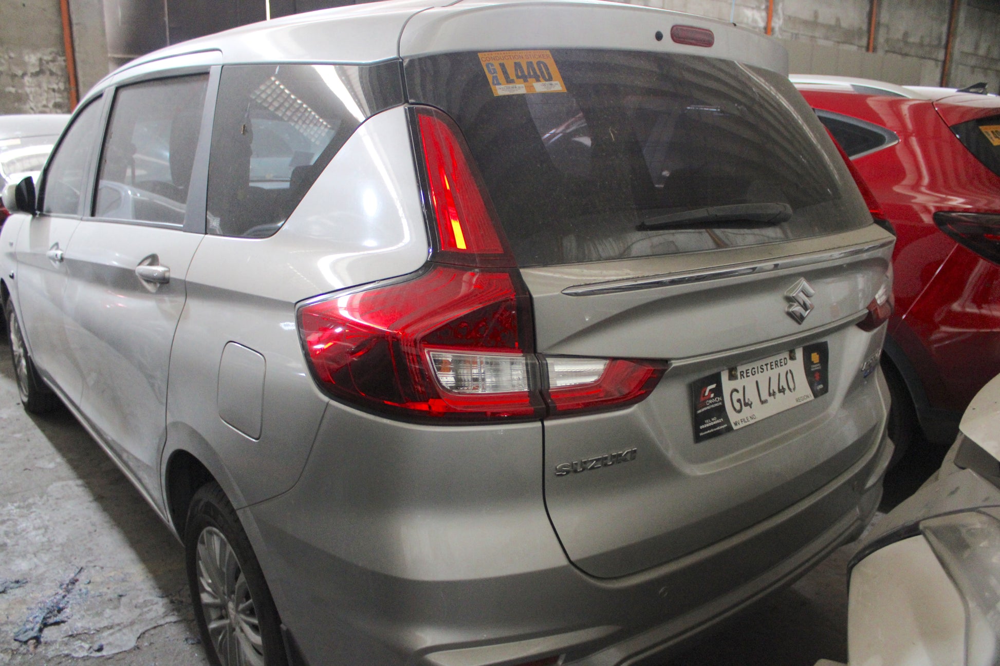 2023 Suzuki Ertiga Manual Transmission Gasoline with 9,000 km mileage available at ROPO - Quality Pre-Owned Vehicles in the Philippines.