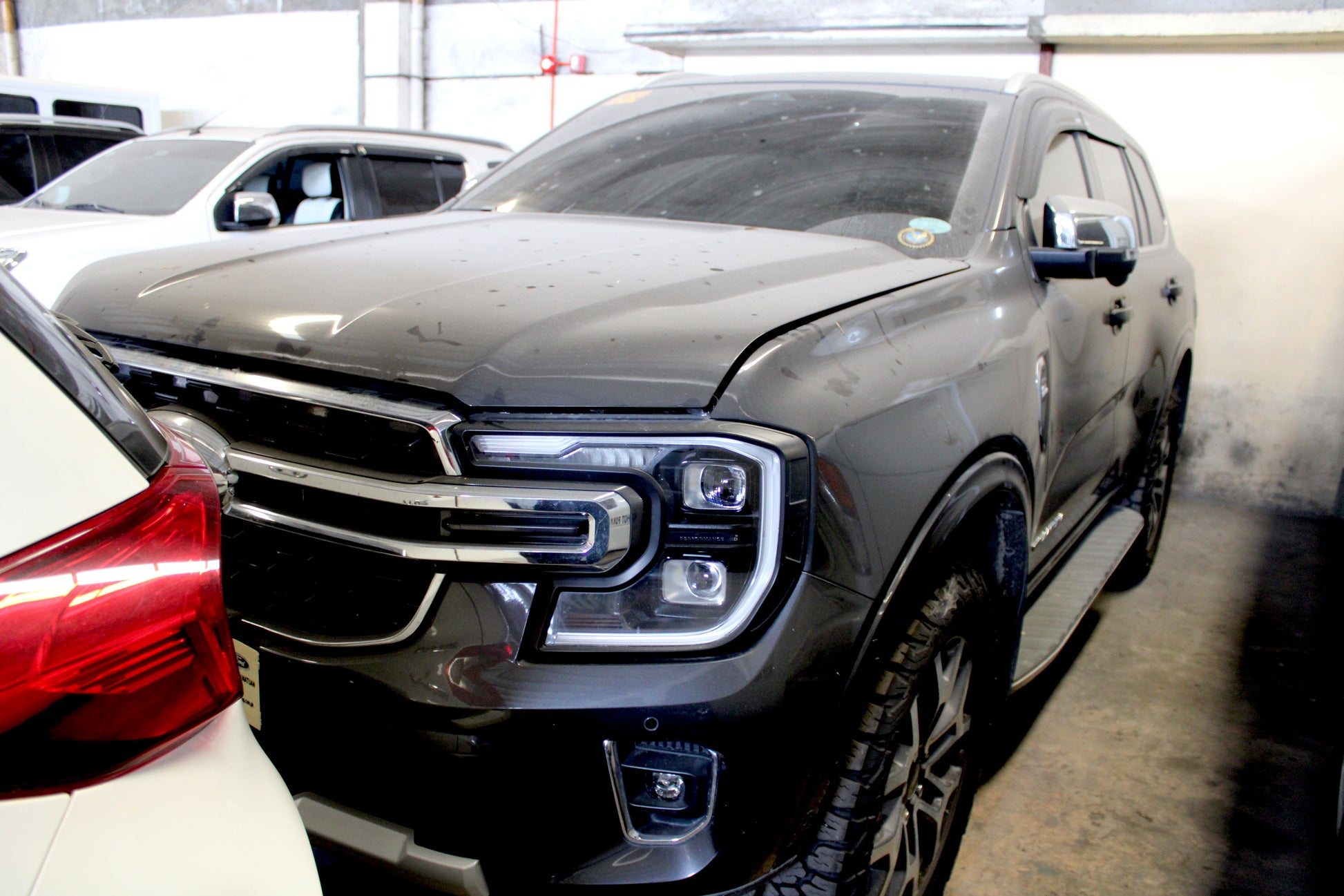 2024 Ford Everest Automatic Diesel with 9,400 km mileage available at ROPO - Quality Pre-Owned Cars in Metro Manila, Philippines.