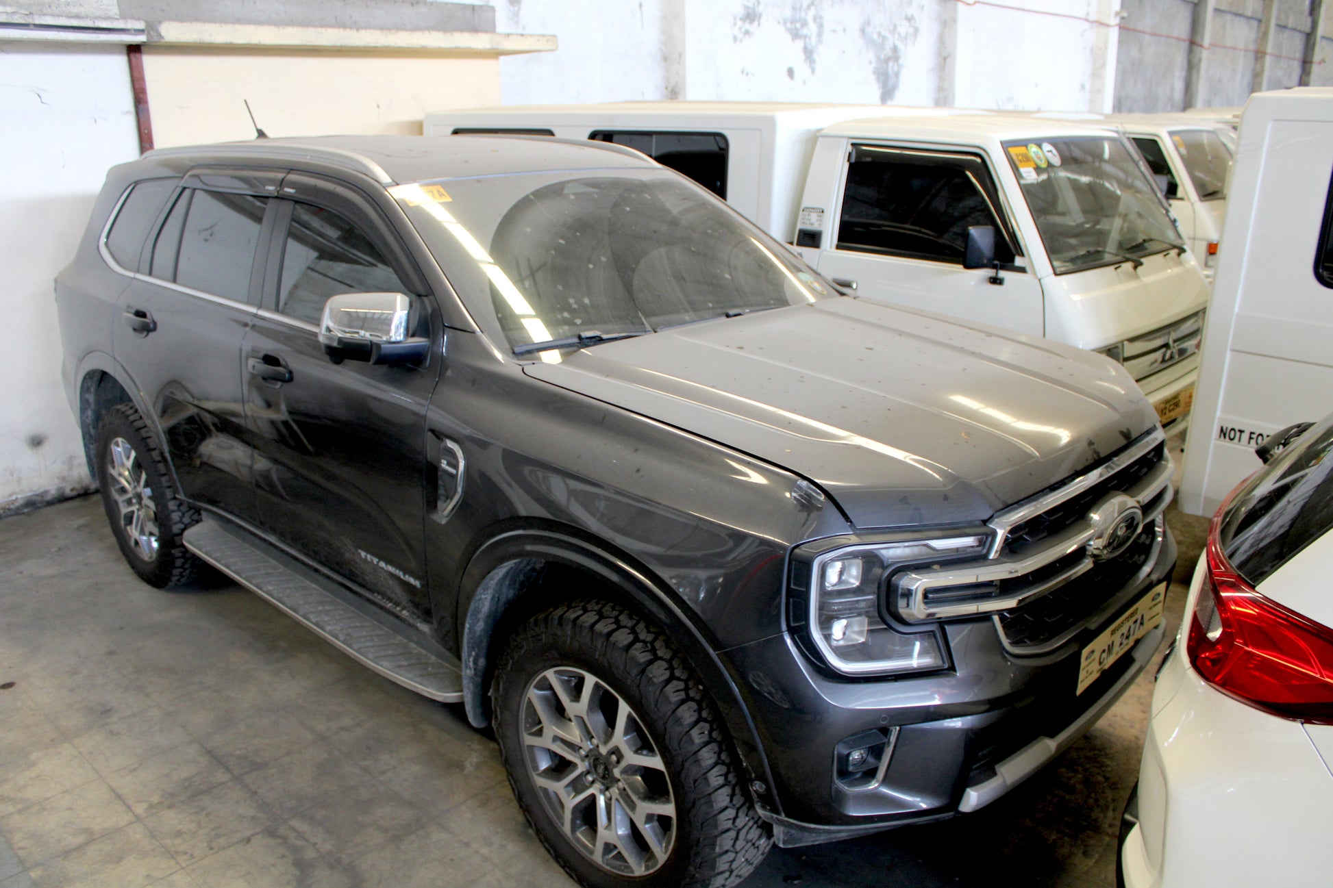 2024 Ford Everest Automatic Diesel with 9,400 km mileage available at ROPO - Quality Pre-Owned Cars in Metro Manila, Philippines.