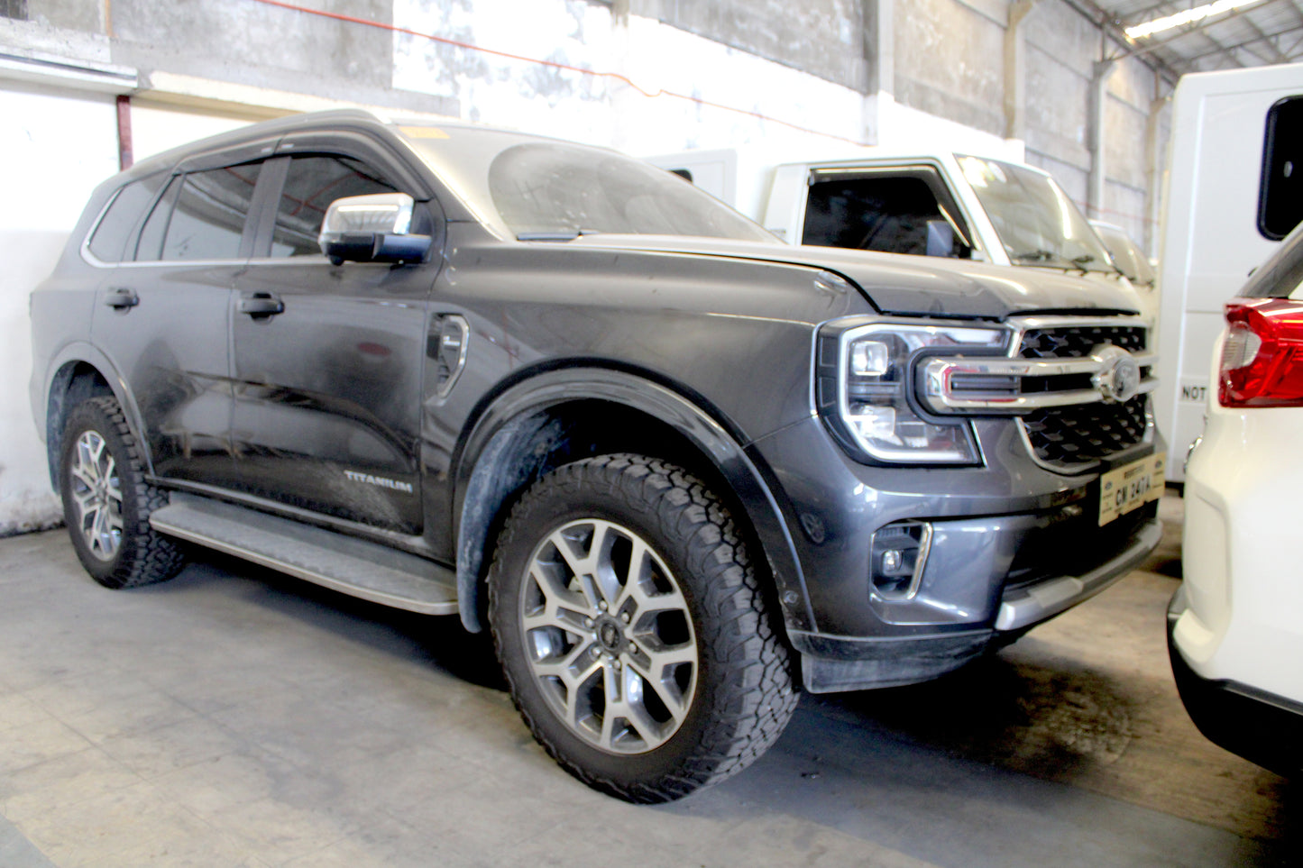 2024 Ford Everest Automatic Diesel with 9,400 km mileage available at ROPO - Quality Pre-Owned Cars in Metro Manila, Philippines.