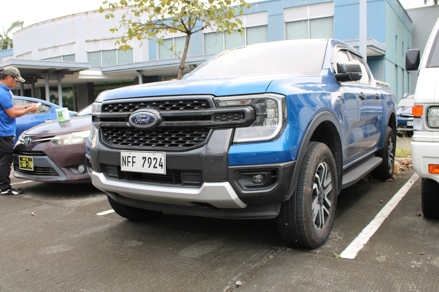 2024 Ford Ranger 2.0L Sport 4x2 Automatic Diesel with 9,000 km mileage available at ROPO - Quality Pre-Owned Cars in Metro Manila, Philippines.