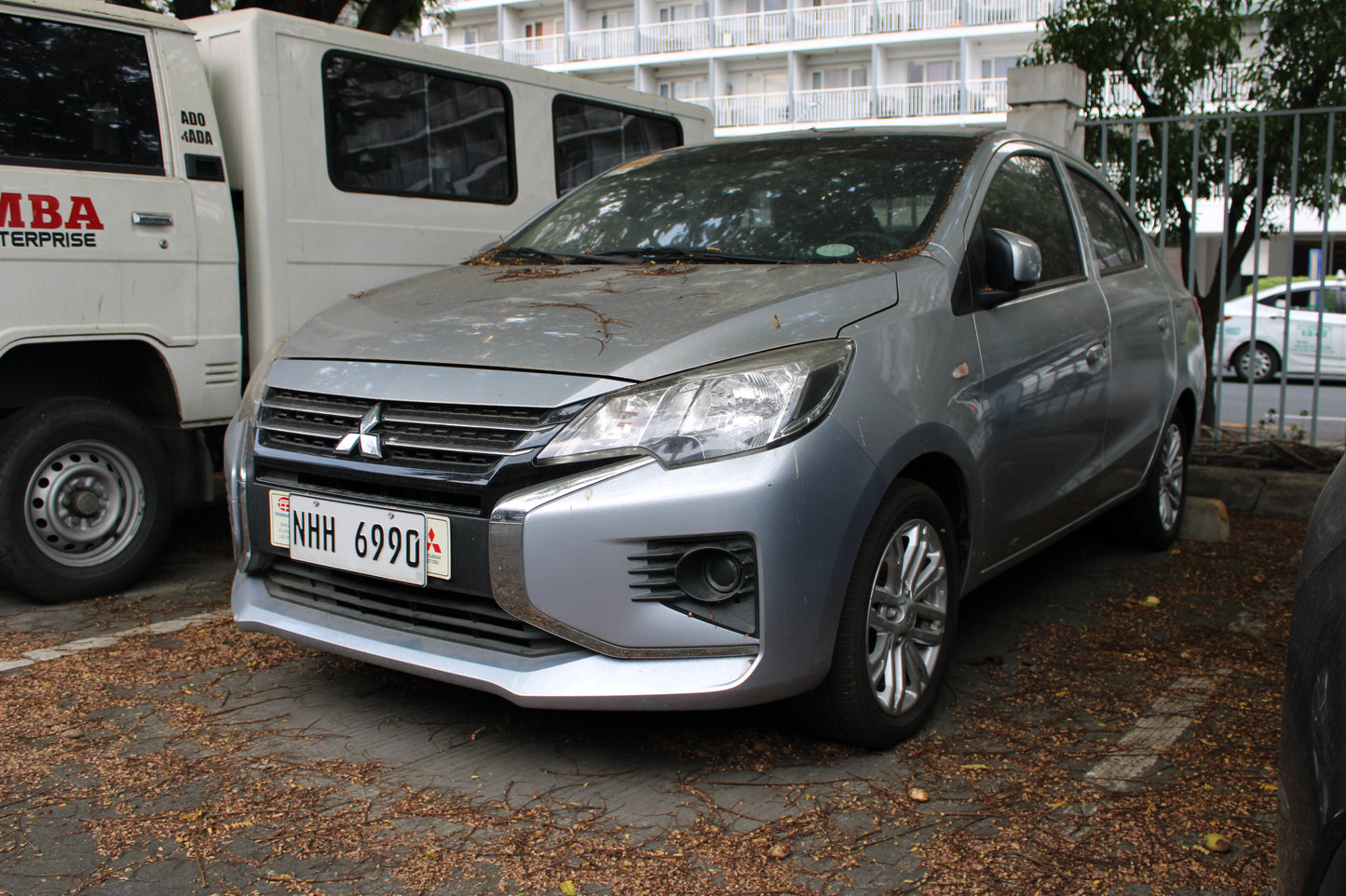2024 Mitsubishi Mirage G4 GLX 1.2G CVT Automatic Gasoline with 14,000 km mileage available at ROPO - Quality Pre-Owned Cars in Metro Manila, Philippines.