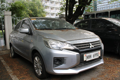 2024 Mitsubishi Mirage G4 GLX 1.2G CVT Automatic Gasoline with 14,000 km mileage available at ROPO - Quality Pre-Owned Cars in Metro Manila, Philippines.