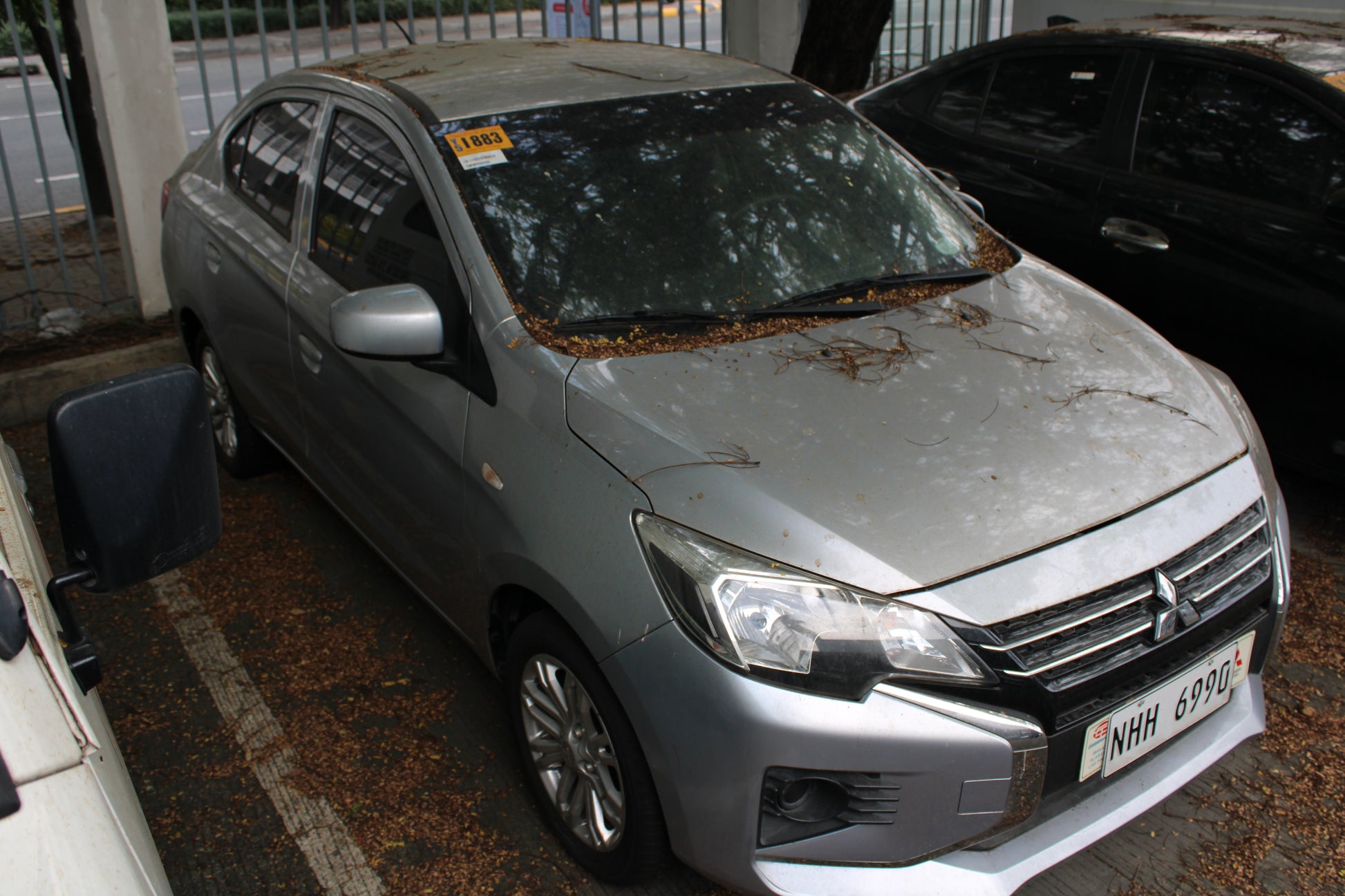 2024 Mitsubishi Mirage G4 GLX 1.2G CVT Automatic Gasoline with 14,000 km mileage available at ROPO - Quality Pre-Owned Cars in Metro Manila, Philippines.