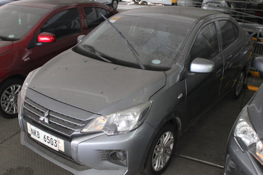 2024 Mitsubishi Mirage G4 GLX 1.2G CVT Automatic Gasoline with 1,000 km mileage and unencumbered CR available at ROPO - Quality Pre-Owned Cars in Metro Manila, Philippines.