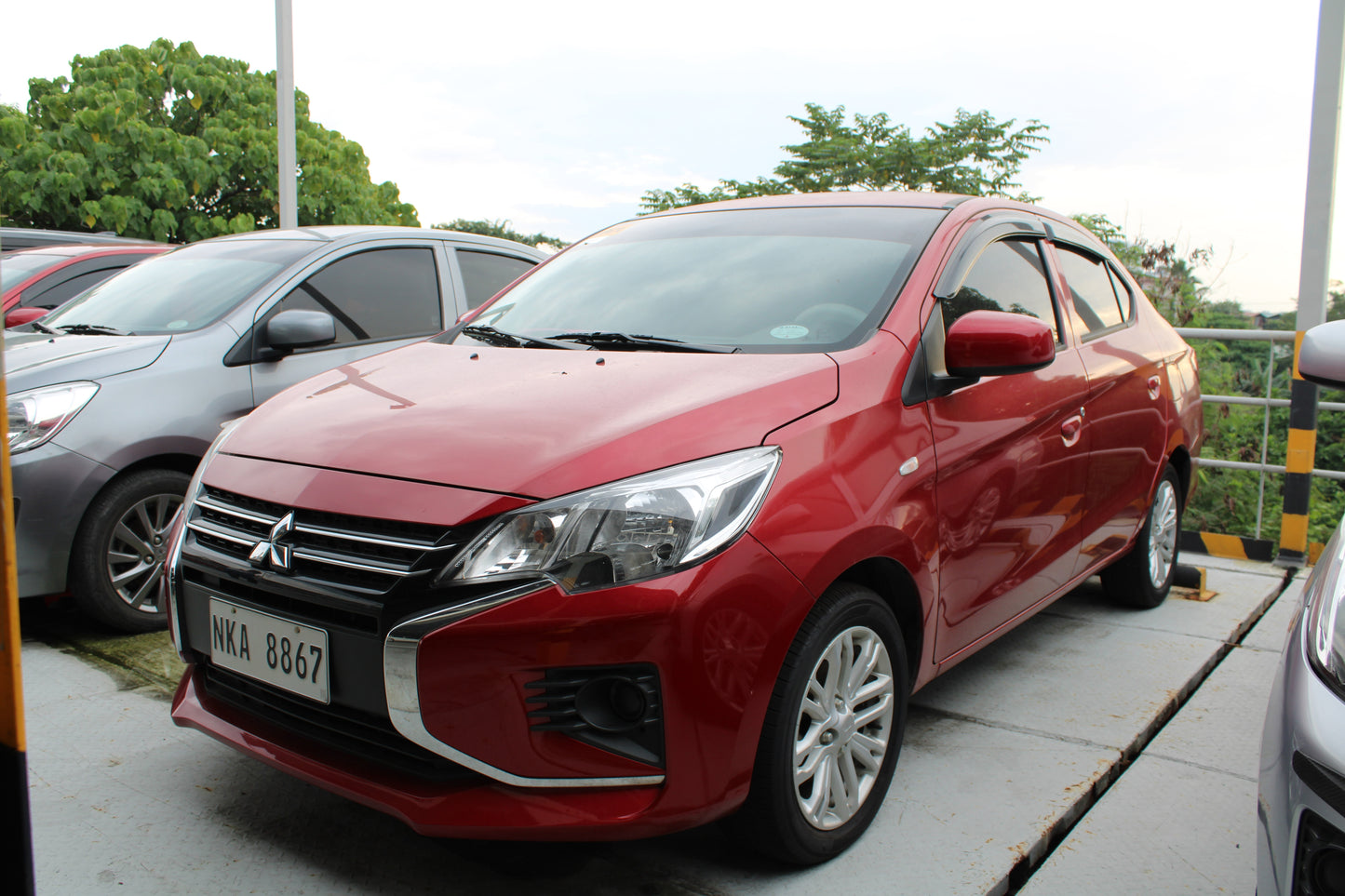 2024 Mitsubishi Mirage G4 GLX 1.2G CVT Automatic Gasoline with only 800 km mileage and unencumbered CR available at ROPO - Quality Pre-Owned Cars in Metro Manila, Philippines.