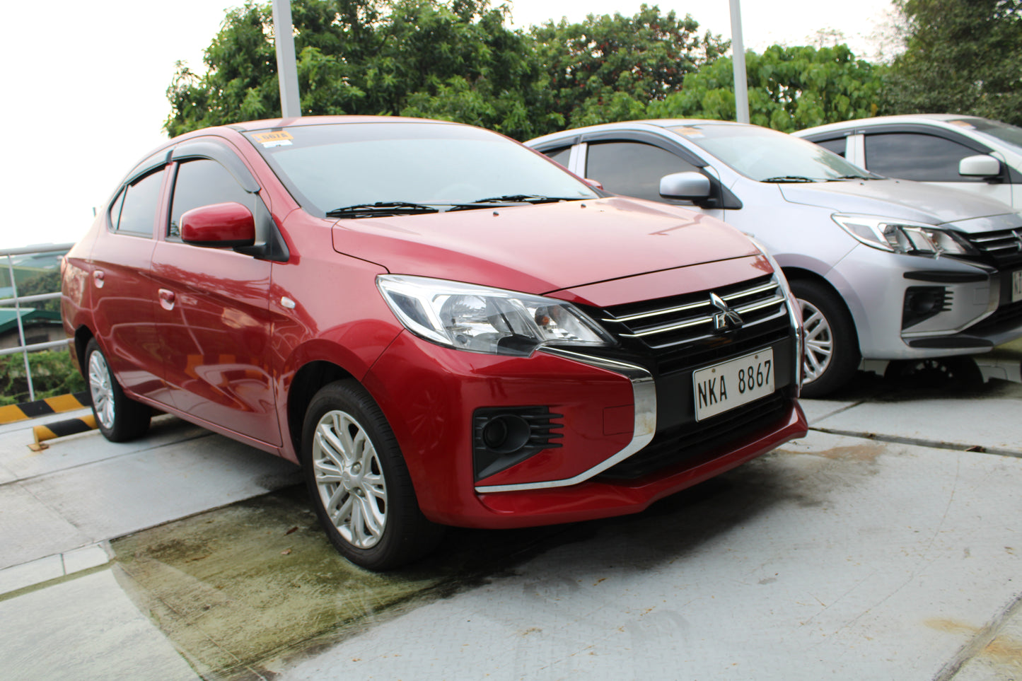 2024 Mitsubishi Mirage G4 GLX 1.2G CVT Automatic Gasoline with only 800 km mileage and unencumbered CR available at ROPO - Quality Pre-Owned Cars in Metro Manila, Philippines.