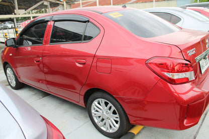 2024 Mitsubishi Mirage G4 GLX 1.2G CVT Automatic Gasoline with only 800 km mileage and unencumbered CR available at ROPO - Quality Pre-Owned Cars in Metro Manila, Philippines.