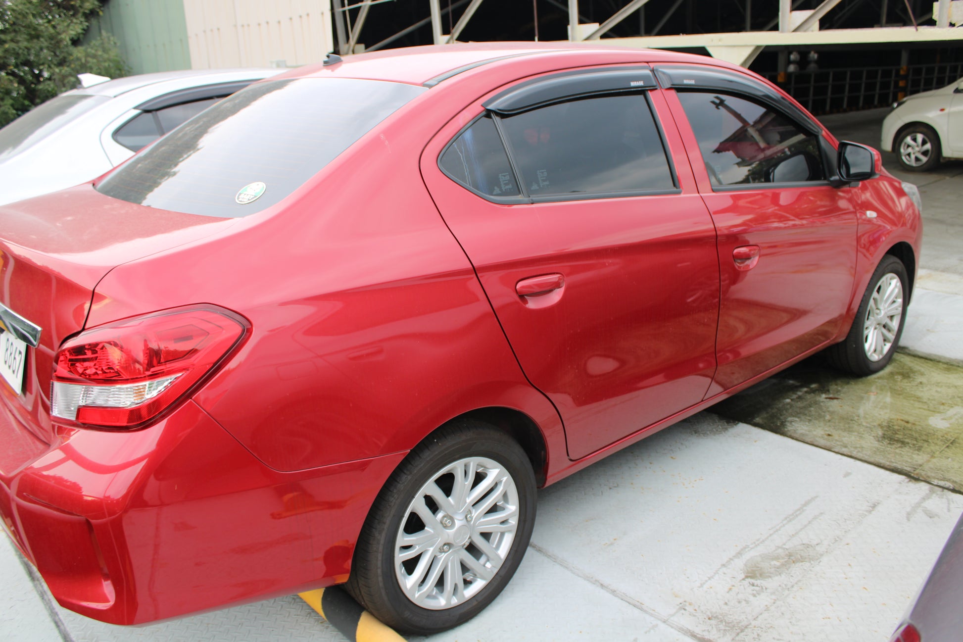 2024 Mitsubishi Mirage G4 GLX 1.2G CVT Automatic Gasoline with only 800 km mileage and unencumbered CR available at ROPO - Quality Pre-Owned Cars in Metro Manila, Philippines.