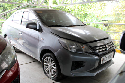 2024 Mitsubishi Mirage G4 GLX Automatic Gasoline with 8,000 km mileage and Unencumbered CR available at ROPO - Quality Pre-Owned Cars in Metro Manila, Philippines.