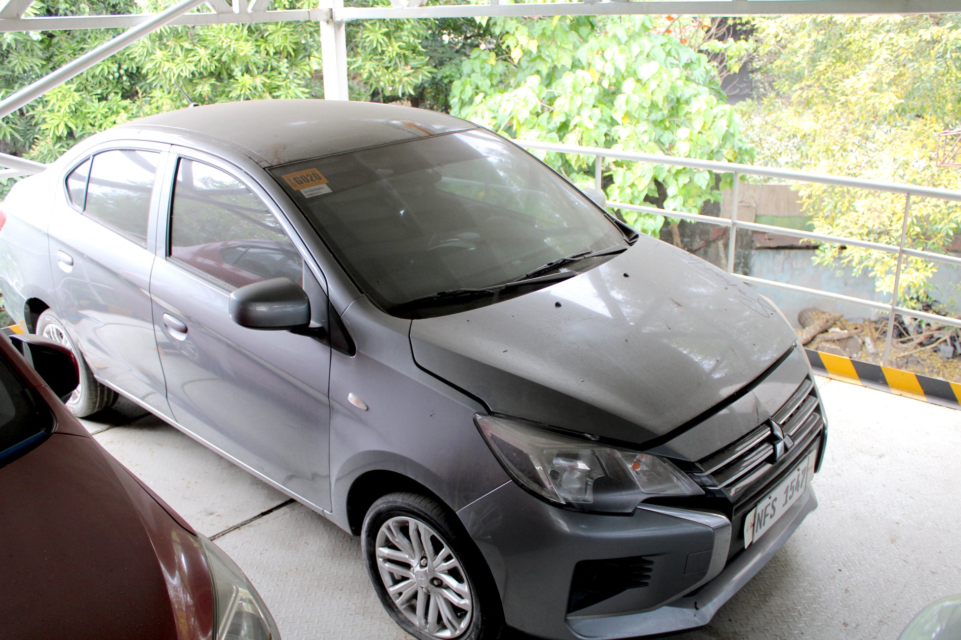 2024 Mitsubishi Mirage G4 GLX Automatic Gasoline with 8,000 km mileage and Unencumbered CR available at ROPO - Quality Pre-Owned Cars in Metro Manila, Philippines.