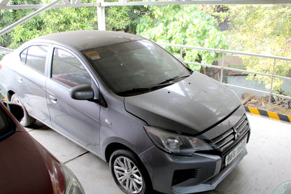 2024 Mitsubishi Mirage G4 GLX Automatic Gasoline with 8,000 km mileage and Unencumbered CR available at ROPO - Quality Pre-Owned Cars in Metro Manila, Philippines.