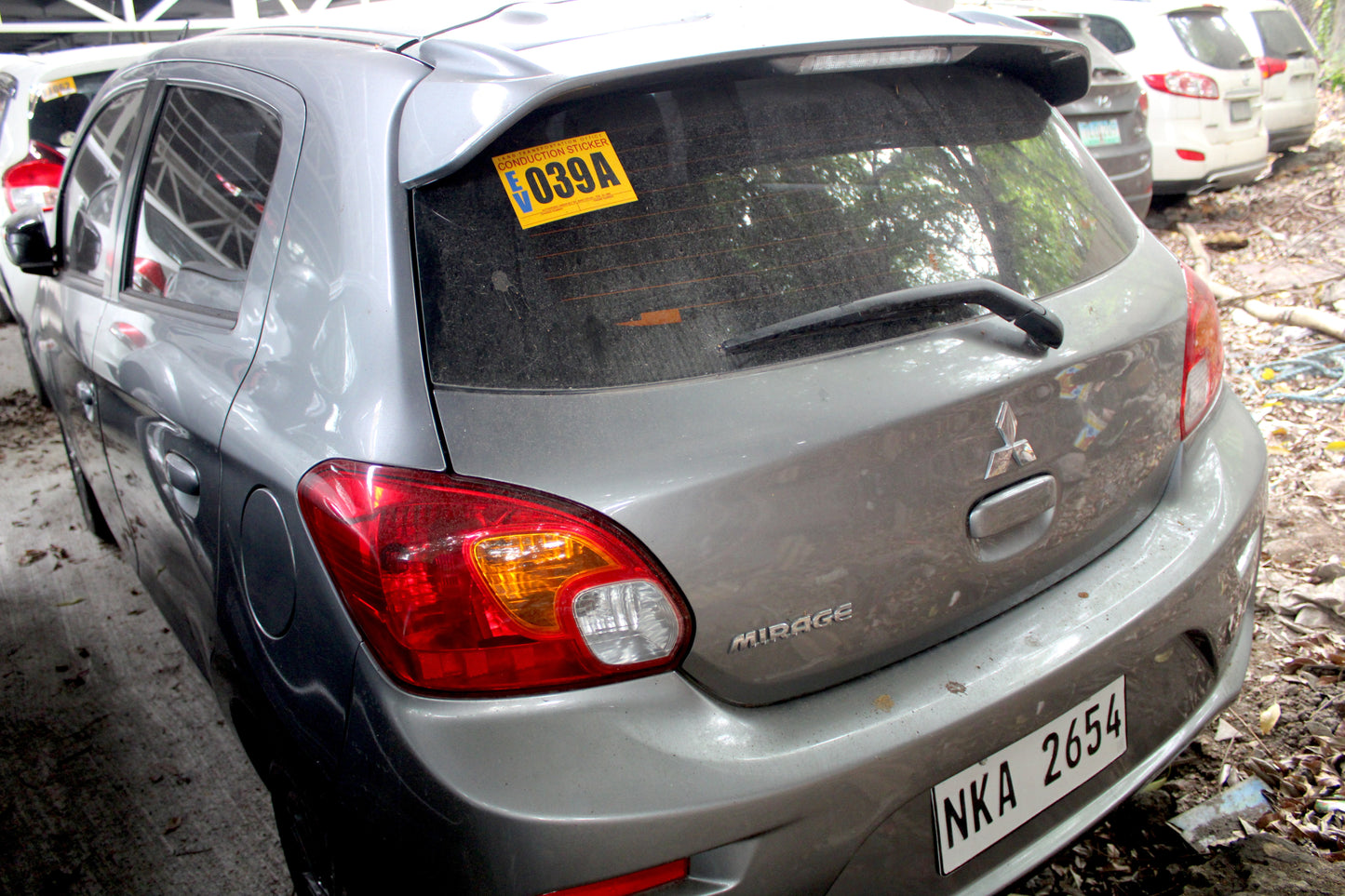 2024 Mitsubishi Mirage GLX 1.2G CVT Automatic Gasoline with 2,000 km mileage available at ROPO - Quality Pre-Owned Cars in Metro Manila, Philippines.