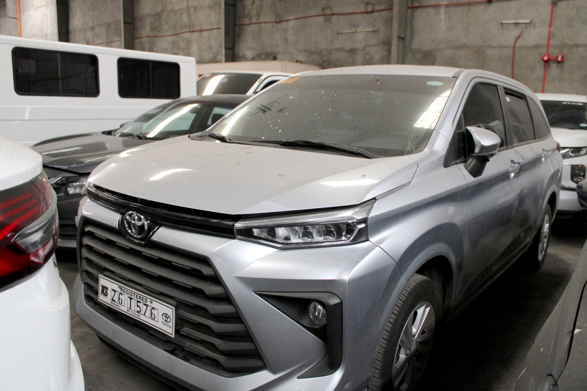 2024 Toyota Avanza Automatic Gasoline with 5,800 km mileage available at ROPO - Quality Pre-Owned Cars in the Philippines.