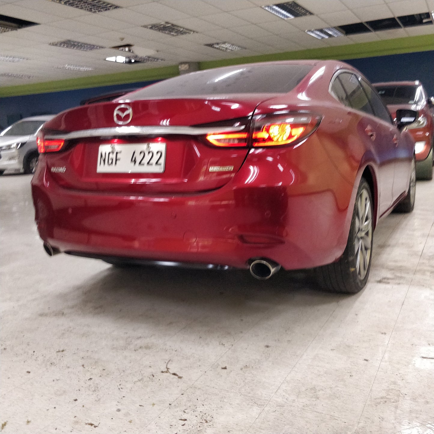 2020 Mazda 6 Skyactiv G 2.5L with dual Stage, A/T, Gas 40T